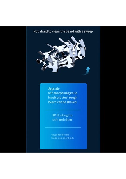 Astronot Rgb Işıklı Elektrikli Tıraş Makinesi Taşınabilir USB Tıraş Makinesi Erkek Elektrikli Tıraş Makinesi Seyahat Mini Tıraş Makinesi (Yurt Dışından) fırsatları