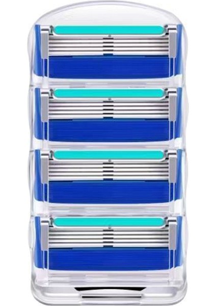 20 Adet 5 Katmanlı Tıraş Bıçağı Yedek Bıçakları Erkek Tıraş Makineleri Için Tıraş Güvenliği Tıraş Bıçakları Cilt Koruması Yeniden Kullanılabilir (Yurt Dışından)