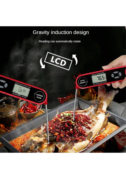Et Termometresi Dijital Anında Okunan Et Termometresi, Mutfak Dış Mekan, Barbekü, Hindi, Şekerleme, Sığır Eti Için Izgara Pişirme (Yurt Dışından) modelleri