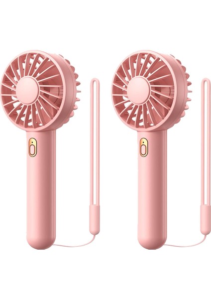 Adet Mini Taşınabilir Vantilatör, USB Şarj Edilebilir El Vantilatörü 3 Hızlı Kişisel Küçük Masa Vantilatörü Kadınlar Için Seyahat Iç Mekan Dış Mekan (Yurt Dışından)