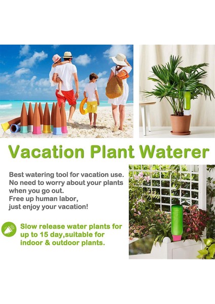 10'lu Paket Bitki Sulama Cihazları, Otomatik Sulama Çubukları, Otomatik Sulamalı Terracotta Çivileri (Yurt Dışından) modelleri