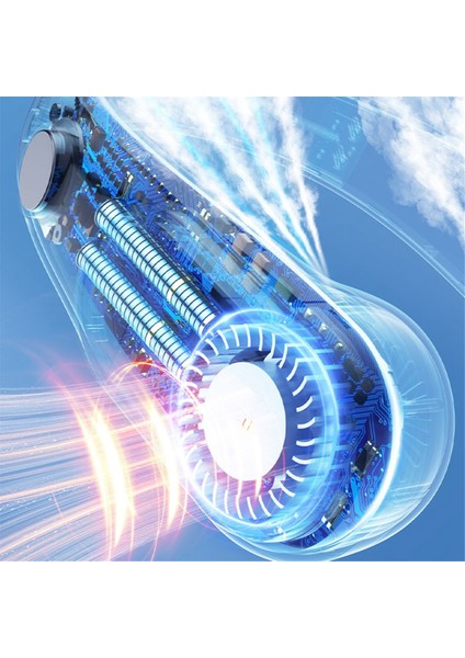 N23 2400MAH Boyun Askılı Fan USB Şarjlı Taşınabilir Ofis Tipi Yapraksız Boyun Askılı Mini Fan Soğutma (Yurt Dışından) modelleri