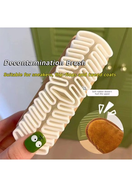 Süet ve Nubuk Ayakkabı Temizleme Fırçası Ayakkabı, Bot, Çanta Için Çok Işlevli Temizleyici Silgi ve Tazeleme Aracı (Yurt Dışından) fırsatları