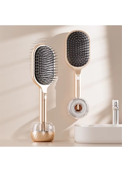 Erkekler ve Kadınlar Için Premium Hava Yastıklı Tarak - Kabarık, Düz Saçlar Için Geniş Dişli Masaj Tarağı, Büyük Tahta Tasarımı (Yurt Dışından) fırsatları