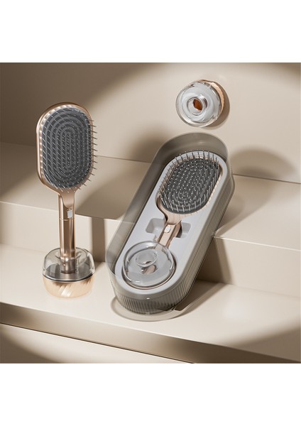 Erkekler ve Kadınlar Için Premium Hava Yastıklı Tarak - Kabarık, Düz Saçlar Için Geniş Dişli Masaj Tarağı, Büyük Tahta Tasarımı (Yurt Dışından) indirimleri