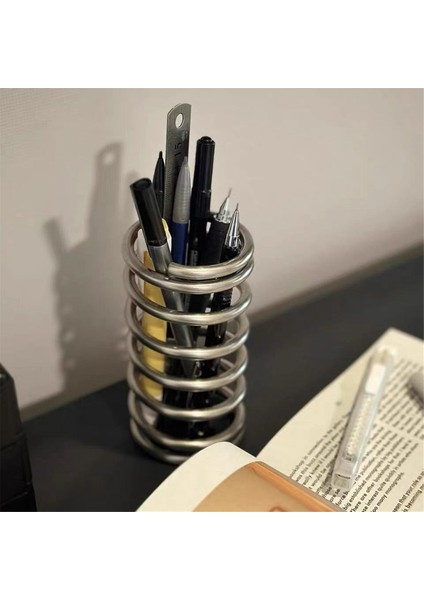 Paslanmaz Çelik Metal Diş Fırçası Tutucu Rafı Banyo Diş Eşyaları Diş Macunu Makyaj Fırçası Saklama Dekorasyon Rafı-B (Yurt Dışından) modelleri