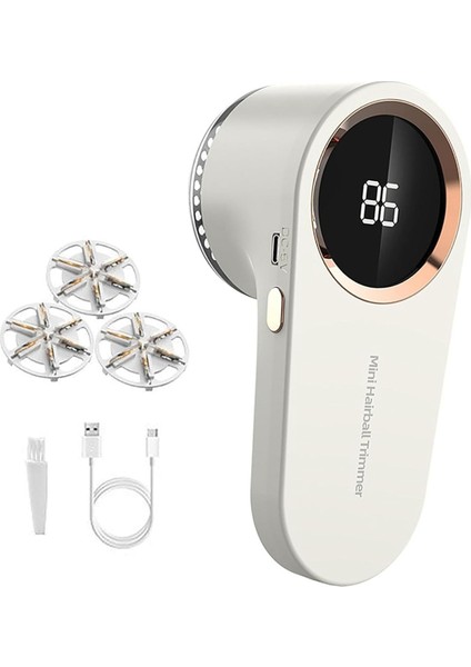 Giysiler Için Kumaş Tıraş Makinesi, Kumaş Tıraş Makinesi Lint Temizleyici, Giysiler Için Elektrikli Lint Temizleyici, Şarj Edilebilir Düzeltici Beyaz (Yurt Dışından)