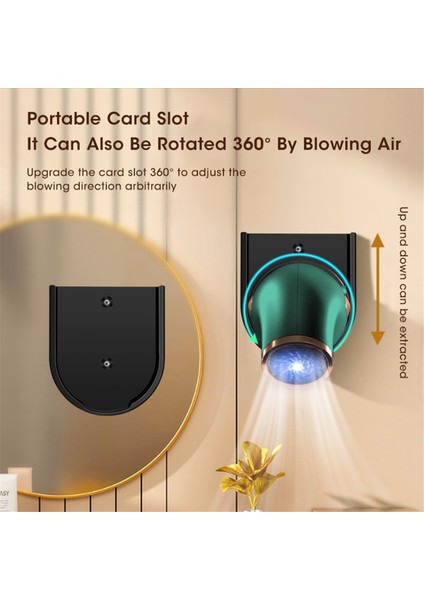 Kadınlar Için Duvara Monte Masaüstü Saç Kurutma Makinesi 1500W Negatif Iyonik Sıcak Soğuk Rüzgar Kuaför Salonu Ev Ab Fişi (Yurt Dışından) modelleri