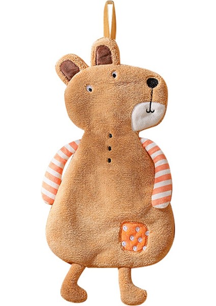 B Home Askılı El Havluları Yüksek li Mercan Kadife Yumuşak Ince Rahat Cilt Dostu Mutfak Banyo Havlusu (Yurt Dışından) modelleri