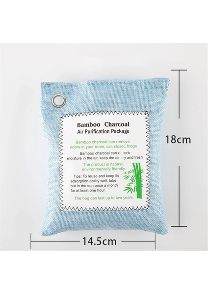 4 Adet Bambu Kömür Torbası Koku Emici Araba Ev Formaldehit Aktif Karbon Torbası Koku Giderici Hava Temizleyici (Yurt Dışından) fiyatları