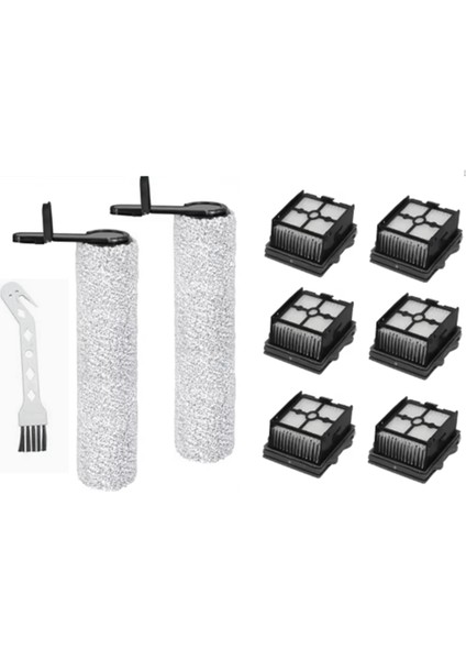 Tineco Floor One Switch S6/stretch S6 Islak Kuru Elektrikli Süpürge Sarf Malzemesi Için 1 Temizleme Fırçalı Rulo Fırça Filtresi (Yurt Dışından) fiyatları