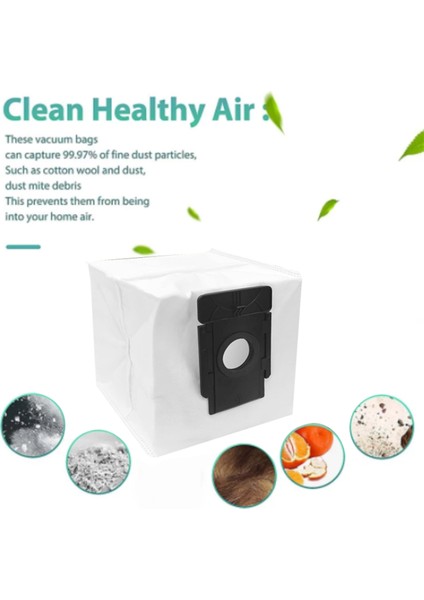 360 S8 Plus/ Tp-Link Tapo RV30 Plus / Tapo RV10 Plus / Verefa L11 Pro Robot Süpürge Parçaları Için Toz Torbası 12 Adet (Yurt Dışından) indirimleri