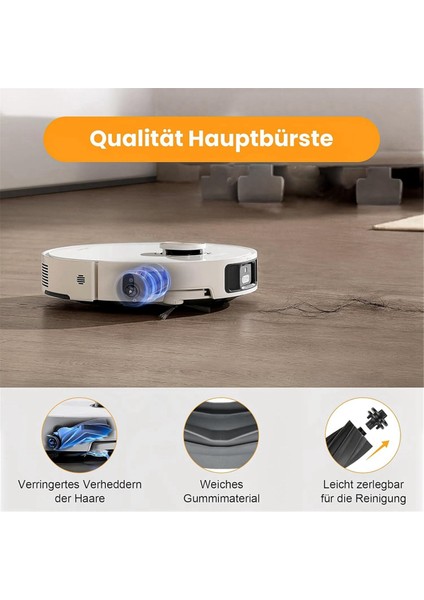 Dreame X40 Ultra COMPLETE/X40 MASTER/L40 Ultra Robot Süpürge Parçaları Için 20 Adet Ana Yan Fırça Paspas Bezi Toz Torbaları Filtreler (Yurt Dışından) modelleri