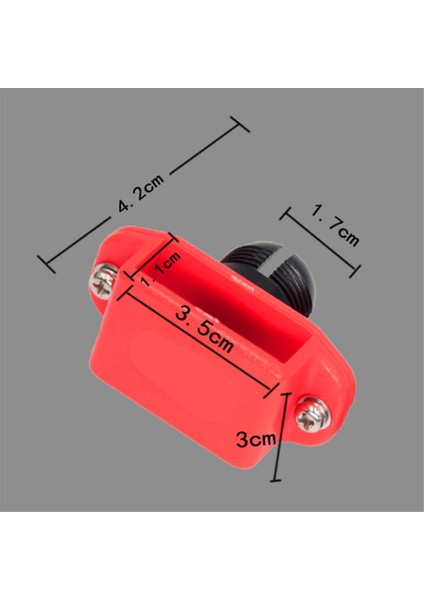 17MM Yuvarlak Top Araç Montaj Tutucu Telsiz Cihazları Için Evrensel Aksesuar Kolay Kurulum Emiş D (Yurt Dışından) fiyatları
