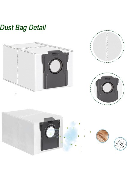 Dreame X50 Ultra Robot Süpürge Aksesuarları, Dreame X40 Ultra Yedekleri, Toz Torbaları, Paspas Pedleri, Yan Fırçalar (Yurt Dışından) fırsatları