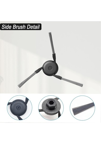 Dreame X50 Ultra Robot Süpürge Aksesuarları, Dreame X40 Ultra Yedekleri, Toz Torbaları, Paspas Pedleri, Yan Fırçalar (Yurt Dışından) indirimleri