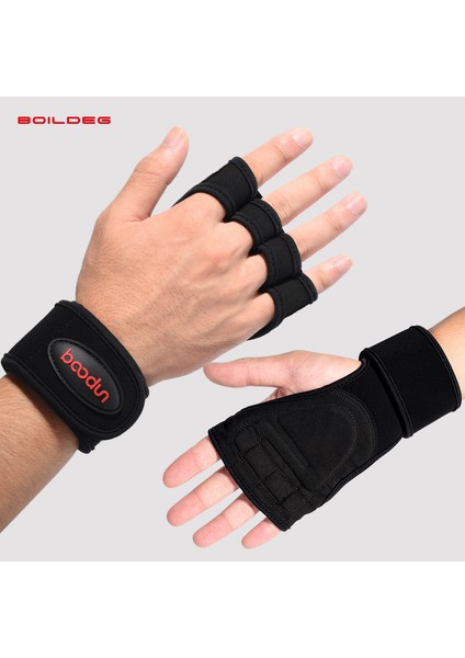 Profesyonel Fitness ve Ağırlık Eldiveni Siyah L/XL indirimleri