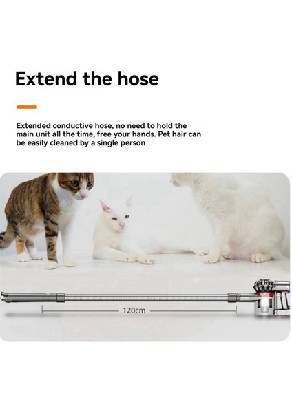 Dyson V7 V8 V10 V11 V12 V15 Elektrikli Tıraş Makinesi Tıraş Makinesi Saç Kesme Makinesi Aparatı Köpekler Kediler Için Vakumlu Evcil Hayvan Bakım Seti (Yurt Dışından) fiyatları