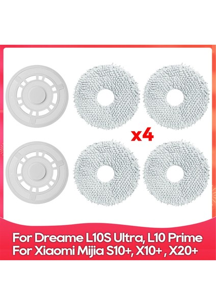 Dreame L10S Ultra, L10S Pro, L10 Prime, S10 Pro, Xiaomi S10+, X10+, X20+, B101CN Paspas Tepsi Tutucu Montaj Parçaları Için (Yurt Dışından)