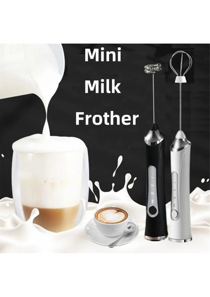 USB Elektrikli Süt Köpürtücü, Kahve Makinesi Blender, Mutfak Mini Kablosuz Yumurta Çırpıcı, Huang Krema Karıştırıcı Siyah (Yurt Dışından) fiyatları