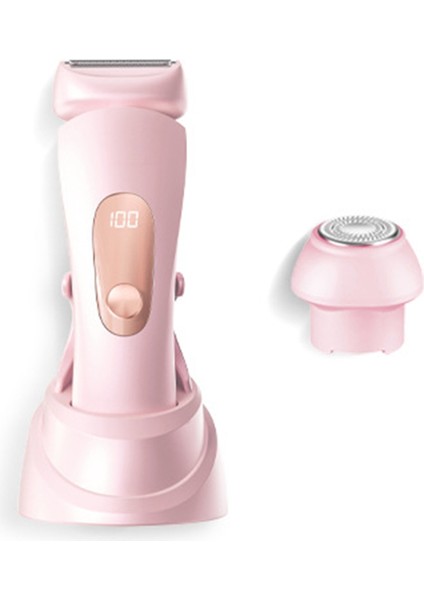 Kadınlar Için Bikini Düzeltici - Ipek Ciltler Için Ağrısız Elektrikli Tıraş Makineleri, Kadınlar Için 2'si 1 Arada Saç Düzeltici, Ipx7 Su Geçirmez (Yurt Dışından)