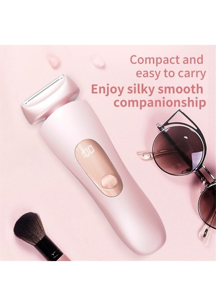 Kadınlar Için Bikini Düzeltici - Ipek Ciltler Için Ağrısız Elektrikli Tıraş Makineleri, Kadınlar Için 2'si 1 Arada Saç Düzeltici, Ipx7 Su Geçirmez (Yurt Dışından) fırsatları