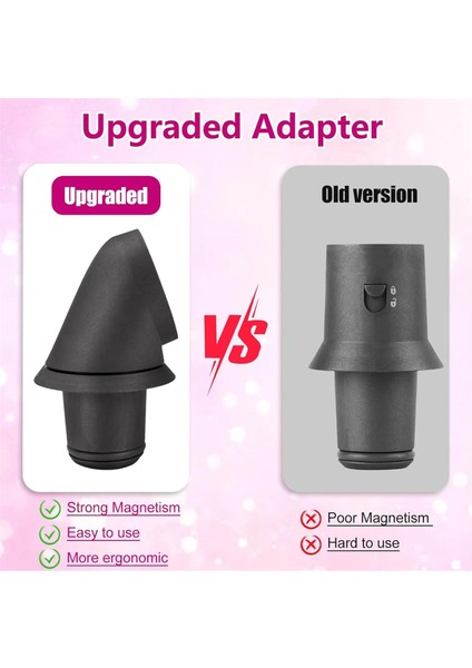40MM Uzun Saç Kıvırma Fıçıları Dyson SHS01 HS05 Şekillendirici Ek Parçası Adaptörü Dönüştürücü Saç Kurutma Makinesi Için Silindir Tarak (Yurt Dışından) fiyatları