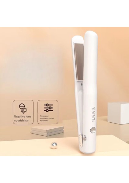 2'si 1 Arada Saç Şekillendirme Aleti - Mini Saç Düzleştirici ve Kıvırıcı, USB Seyahat Kıvırma Makinesi, Çift Amaçlı Kompakt Saç Şekillendirici (Yurt Dışından) indirimleri