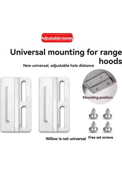 Avrupa Tarzı Davlumbaz Yağ Kabı Askı Kancası Tokası Paslanmaz Çelik Yağ Tankında Evrensel Aksesuarlar. (Yurt Dışından) fiyatları