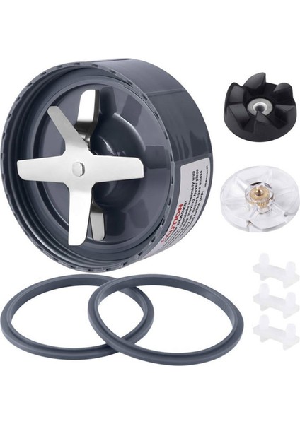 8 Adet Blender Yedek Takımı Nutribullet 900W 600W Çıkarma Bıçağı Contaları Conta O Halkası Şok Pedi Motor Üst Dişliler (Yurt Dışından)