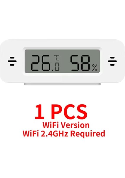 Akıllı Dijital Termometre Higrometre Wifi Iç Mekan Sıcaklık ve Nem Sensörü Ev Kullanımı Için Mini Nem Monitörü (Yurt Dışından) fırsatları