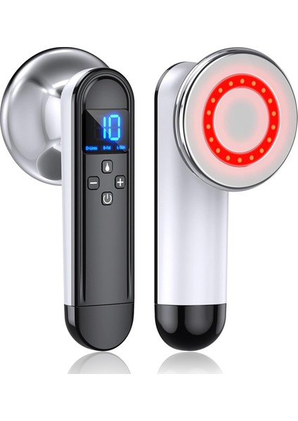 Vücut Şekillendirme Makinesi - Profesyonel El Tipi Kablosuz Selülit Masaj Aleti - Karın, Boyun, Bacaklar, Kalça, Kollar Için Uygun (Yurt Dışından)