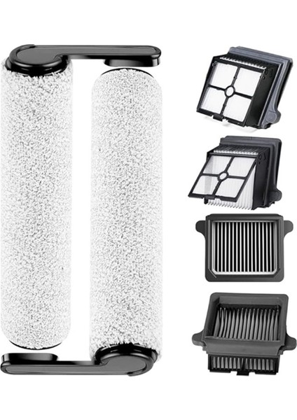 8 Adet Silindir Fırça Hepa Filtre Yedek Parçaları Tineco Floor One S7 Flashdry Islak Kuru Elektrikli Süpürge Aksesuarları (Yurt Dışından) fırsatları