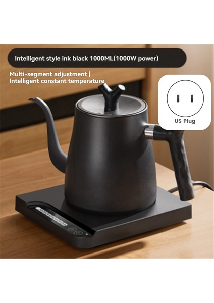 1000W Hızlı Isınan Su Kabı 304 Paslanmaz Çelik Elektrikli Su Isıtıcısı ve Kahve Isıtıcısı Otomatik Kapanma Abd Fişi (Yurt Dışından) indirimleri