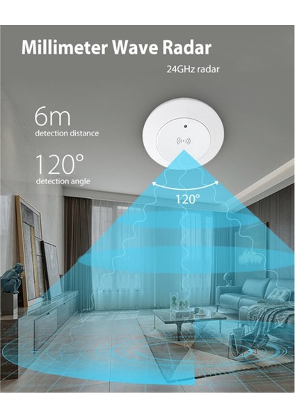 Insan Varlığı Sensörü Işık Anahtarı Zigbee Milimetre Dalgası Varlık Sensörü Otomatik Açma/kapama Akıllı Hareket Sensörü Işık Anahtarı A (Yurt Dışından) modelleri