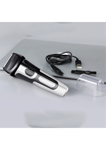 Karşılıklı Tıraş Makinesi USB Şarjlı Saç Kesme Makinesi Erkek Sakal Düzeltici (Yurt Dışından) fiyatları