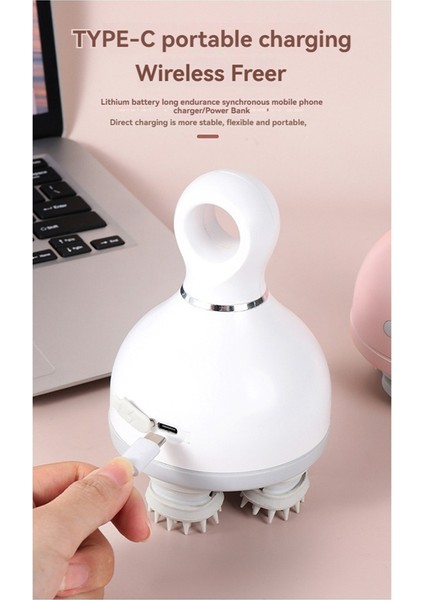 Çok Işlevli Baş Masaj Aleti Akıllı Baş Masaj Aleti Elektrikli Baş Masaj Aleti Kablosuz Taşınabilir Baş Masaj Aleti (Yurt Dışından) fırsatları