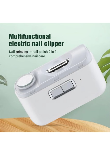 Akıllı Otomatik Elektrikli Tırnak Makası Çok Işlevli Tırnak Öğütücü Tırnak Cilalama USB Şarj (Yurt Dışından) fırsatları