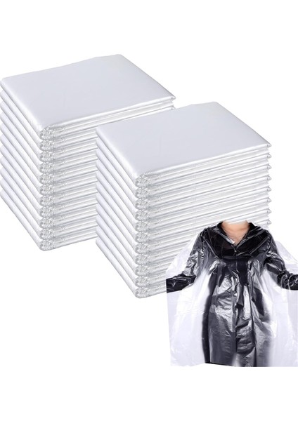 100 Adet Tek Kullanımlık Berber Pelerini Su Geçirmez Salon Pelerini Saç Kesme Pelerini Saç Boyama Pelerini Beyaz Berber Saç Kesim Pelerini (Yurt Dışından) fiyatları