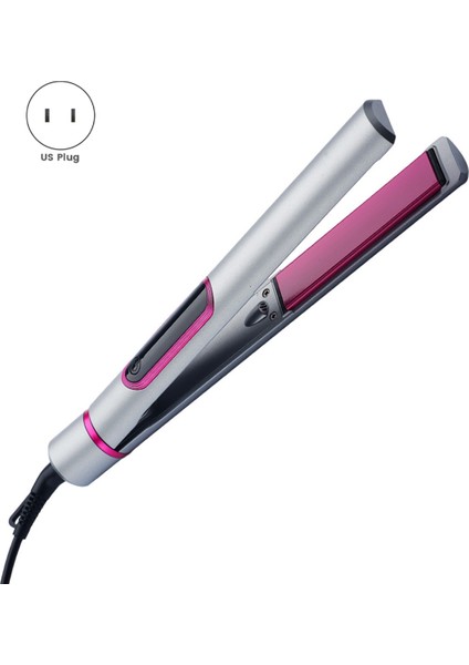 2'si 1 Arada Saç Düzleştirici ve Şekillendirici Saç Düzleştirici Saç Şekillendirme Aletleri Us Plug (Yurt Dışından) indirimleri