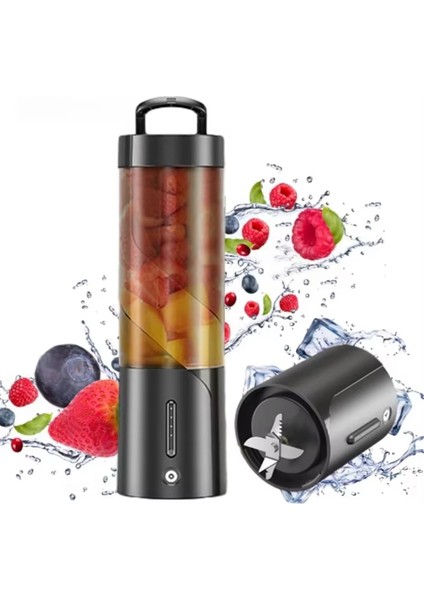 Blender Taze Meyve Suyu Mikseri Ev Elektrikli Kablosuz Şarj Mini Meyve Mikserleri Meyve Suyu Bardağı Blender Milkshake Meyve Suyu Makinesi B (Yurt Dışından) fırsatları