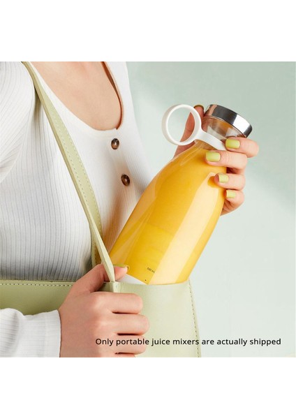 Taşınabilir Meyve Suyu Blenderı Taşınabilir Şarj Edilebilir Meyve Suyu Sıkacağı Kupası Seyahat Kupası ve Kapaklı Meyve Suyu ve Smoothie Yapımı Için 420ML B (Yurt Dışından) modelleri