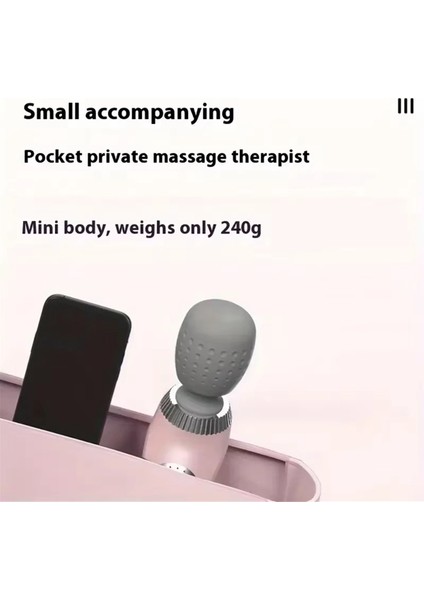 Taşınabilir El Masaj Aleti USB Şarj Edilebilir Çok Fonksiyonlu Tüm Vücut Masaj Aleti Relax Boyun Sırt Bacaklar ve Bel Masaj Aleti B (Yurt Dışından) indirimleri