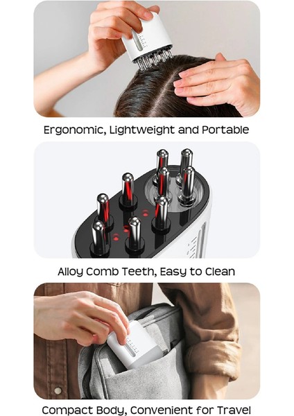 Yeni Saç Derisi Yağı Aplikatörü Masaj Aleti Saç Dökülmesine Karşı Bitkisel Tonik Saç Sıvısı Rehberi Elektrikli Baş Masajı Tarak Aplikatörü (Yurt Dışından) fiyatları