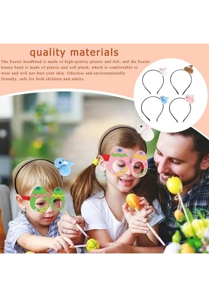 Paskalya Headboppers 8 Adet Tavşan Sevimli Saç Çemberi Kafa Bandı Tavşanlar Saç Çemberi Saç Aksesuarları Kadınlar Için Paskalya Dekorasyonu (Yurt Dışından) fırsatları