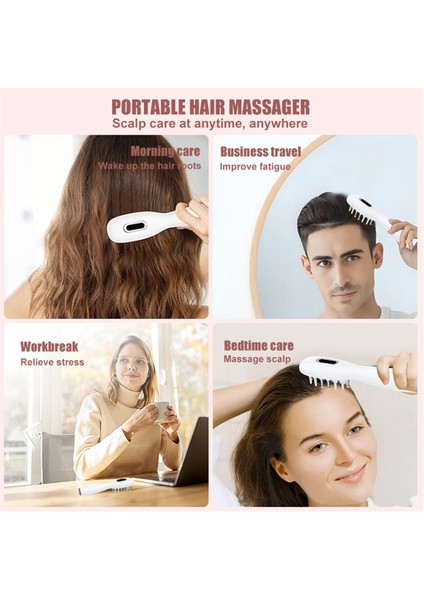Elektrikli Calp Masaj Tarak Saç Yağı Aplikatörü Saç Tedavisi Için Saç Derisi Masaj Aleti Büyüme Ilacı Sıvı Esansiyel Yağı (Yurt Dışından) indirimleri