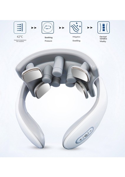 Taşınabilir Servikal Masaj Aleti Akıllı Servikal Masaj Aleti Sıcak Kompres Servikal Masaj Aleti Şarj Edilebilir Servikal Masaj Aleti (Yurt Dışından) modelleri