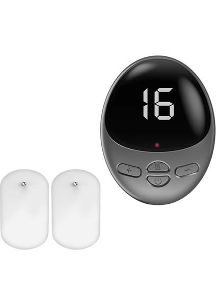 Mini Akıllı Servikal Omurga Masaj Aleti Ev Elektrikli Omuz ve Boyun USB Şarjlı Boyun Yaması Masaj Aleti Yorgunluğu Giderir Gri (Yurt Dışından)