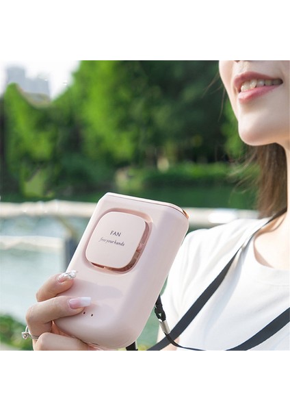 Taşınabilir Vantilatör, Kişisel Bel Vantilatörü, Eller Serbest Boyun Askılı Vantilatör, Kamp ve Inşaat Alanları Için Giyilebilir Kemer Vantilatörü, Pembe (Yurt Dışından) fiyatları