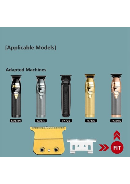 Babyliss Pro FX787 ve FX726 Anahat Saç Kesme Makineleri (FX787) Için Yedek Düzeltici Bıçağı Babyliss Pro Blade FX707 Için (Yurt Dışından) fiyatları